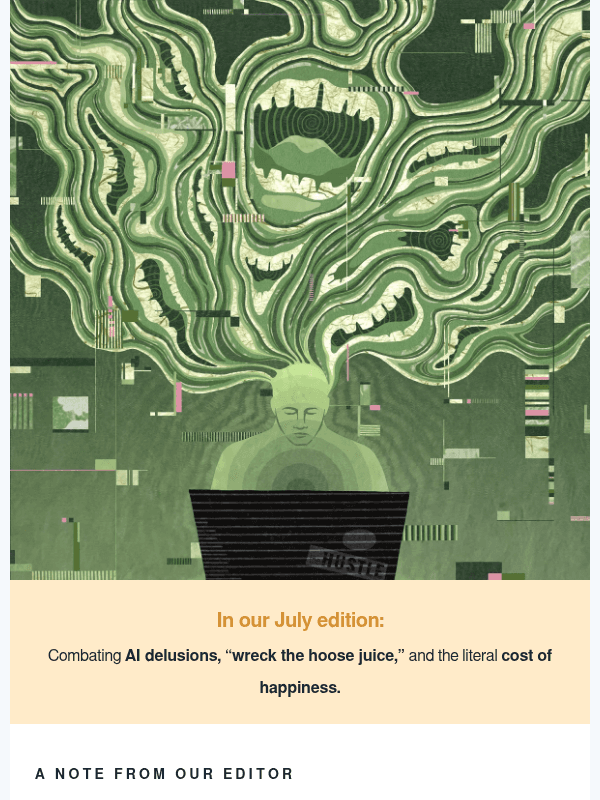 Newsletter preview: SPECIAL: The strangest of all alcohols