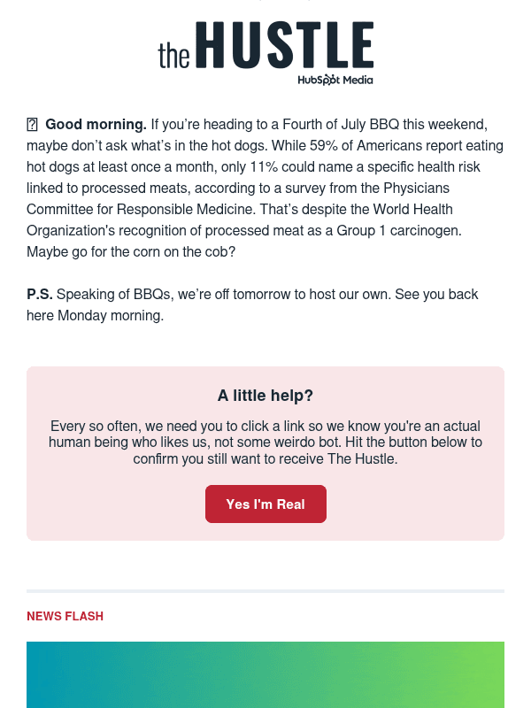 Newsletter preview: ✋  Don’t lose your nerve