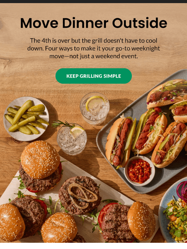 Newsletter preview: 💡Grilling isn't just for holidays!