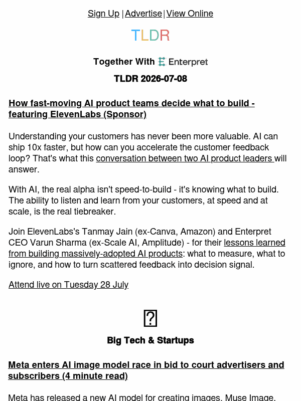 Newsletter preview: Meta AI images 🖼️, inside XBox layoffs 📉, tech worker sentiment 💼
