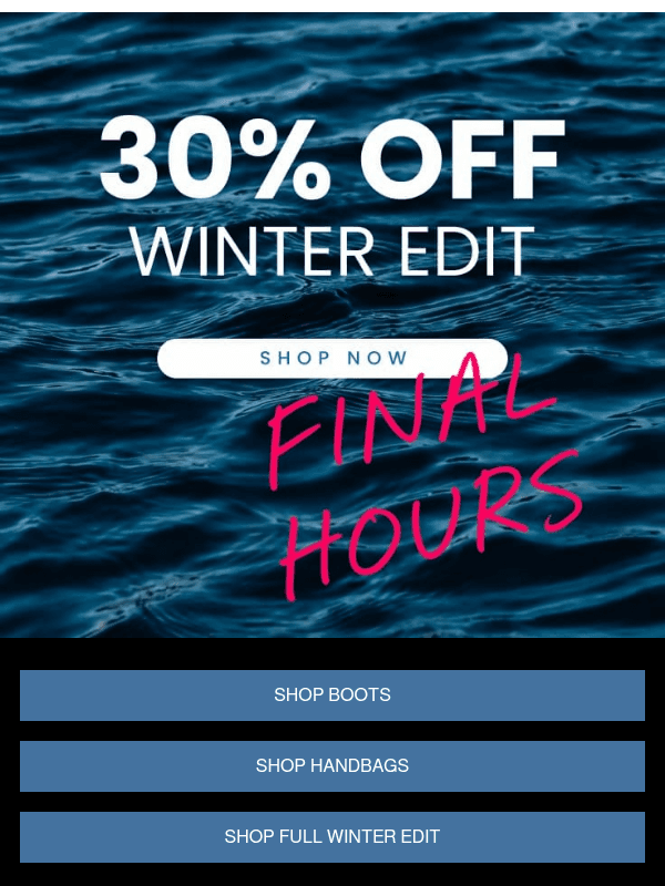 Newsletter preview: FINAL HOURS