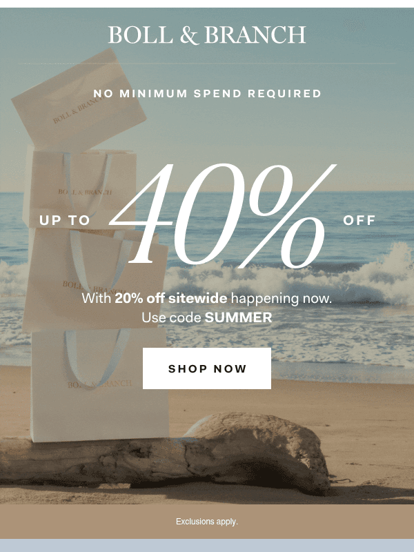 Newsletter preview: New reason to shop: 6 free bath essentials