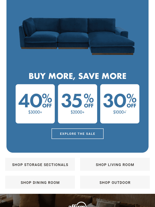 Newsletter preview: 🛒 The more you buy, the more you save