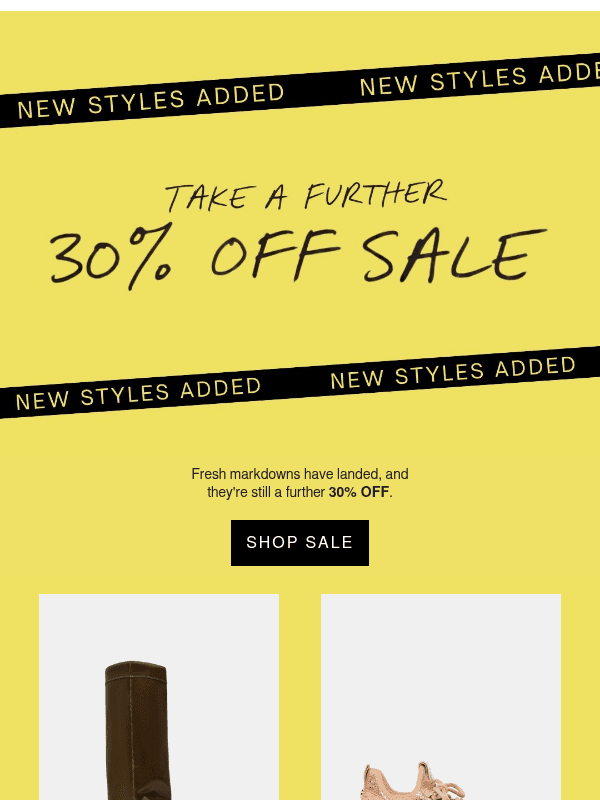 Newsletter preview: NEW TO SALE