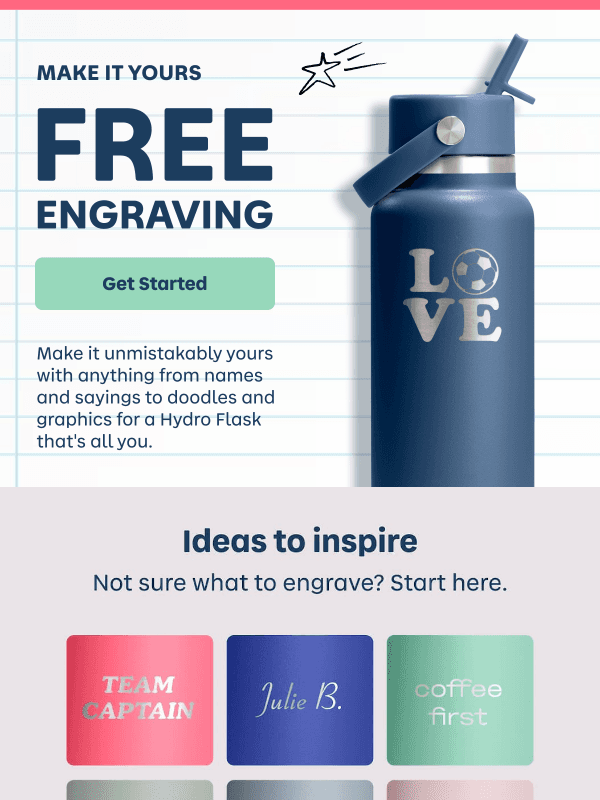 Newsletter preview: Yours is just "yours"