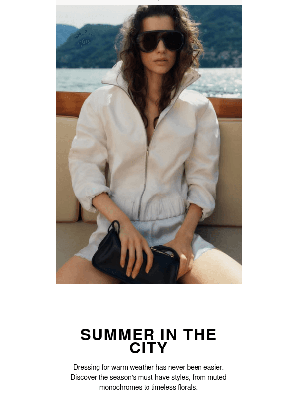 Newsletter preview: Sorted: your city summer wardrobe