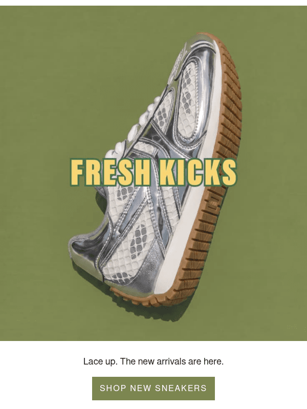 Newsletter preview: Your feet called