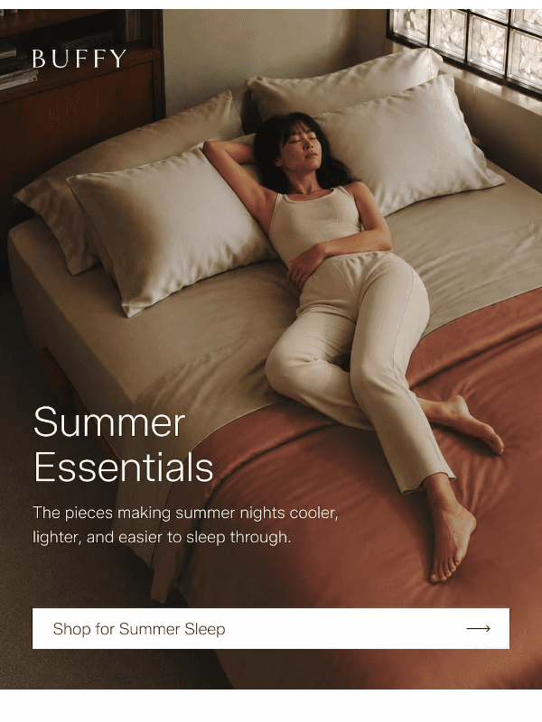 Newsletter preview: Your summer wardrobe is sorted. What about your bed?
