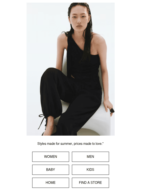 Newsletter preview: New sale arrivals up to 70% off