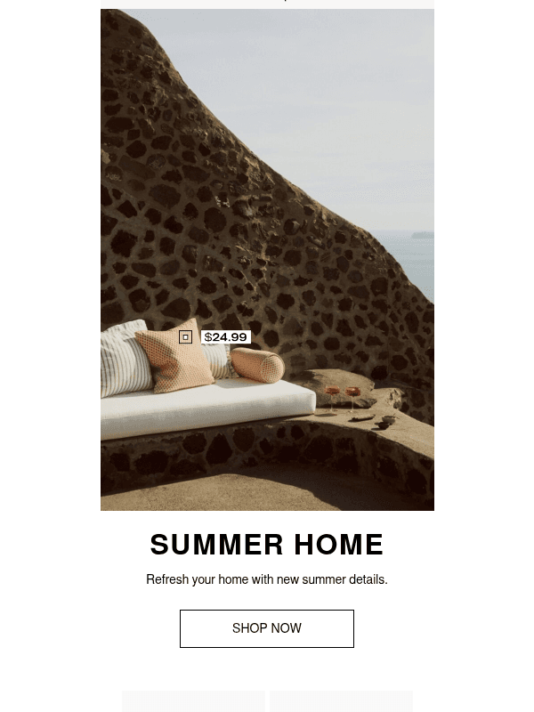 Newsletter preview: New summer details