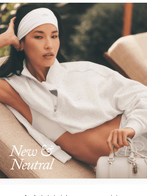Newsletter preview: New In: White Heather