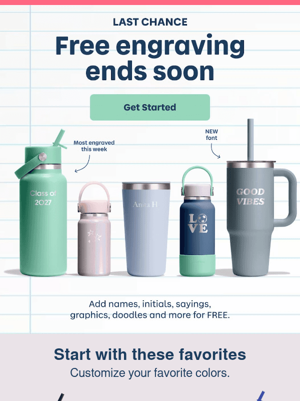 Newsletter preview: Last chance to make it yours