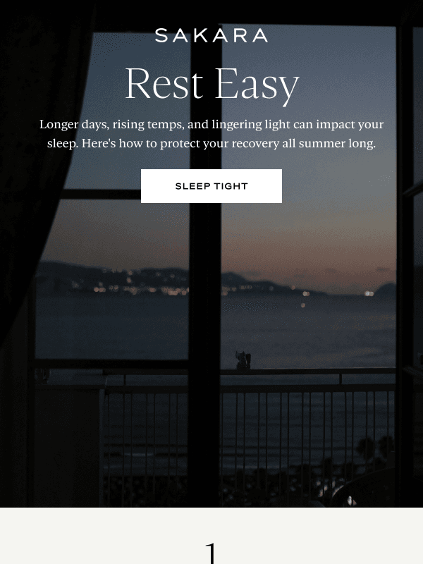 Newsletter preview: The Secret to Better Summer Sleep
