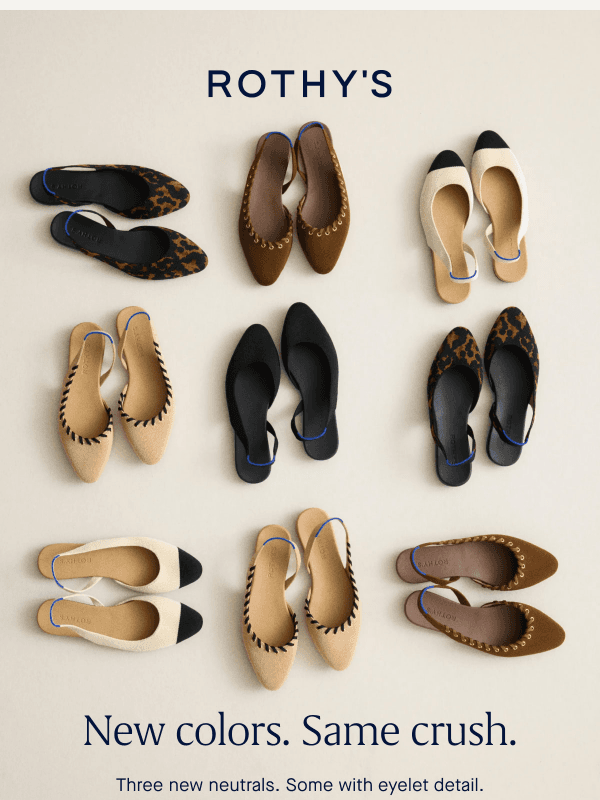 Newsletter preview: Fresh slingback shades for summer.