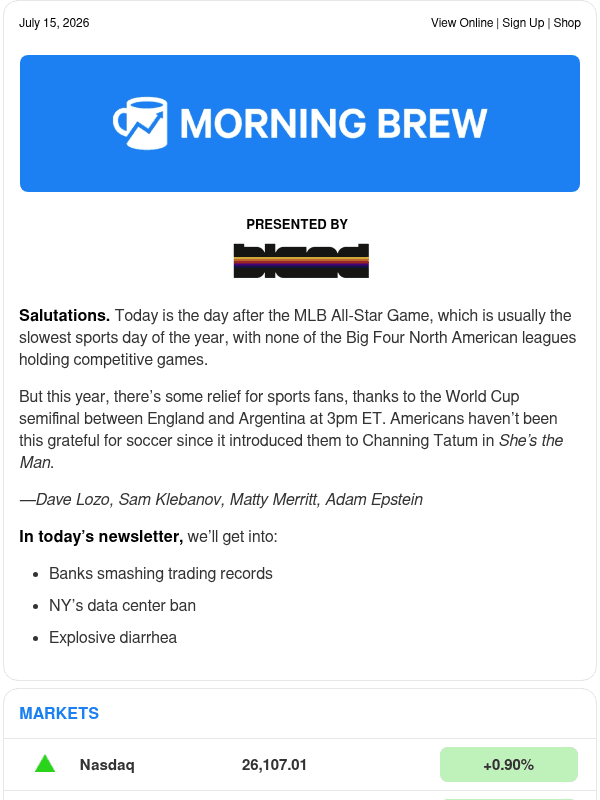 Newsletter preview: ☕️ Super cycle