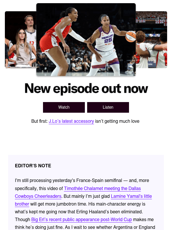 Newsletter preview: Four words: Simone Biles slumber party