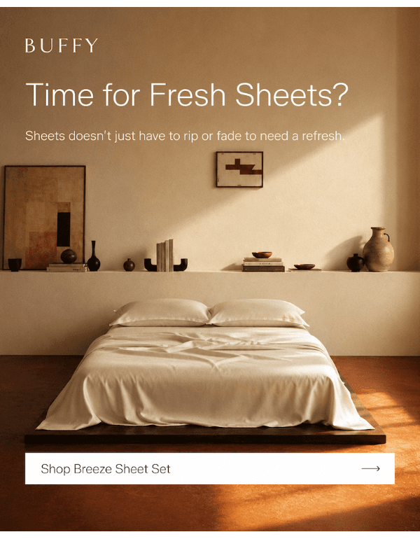 Newsletter preview: When did you last actually refresh your sheets?