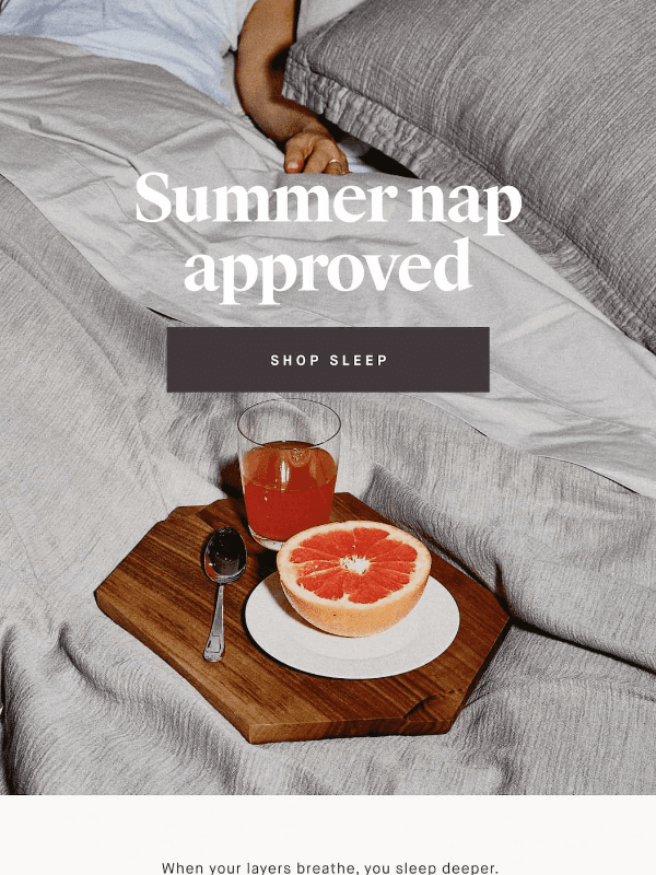 Newsletter preview: Summer siesta