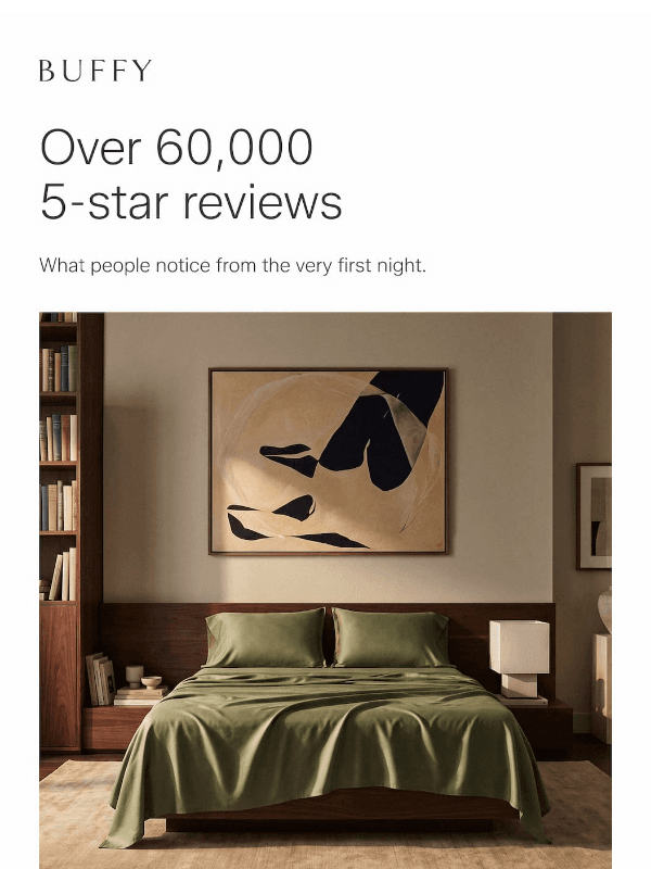 Newsletter preview: Over 60,000 five-star reviews. Three reasons why.