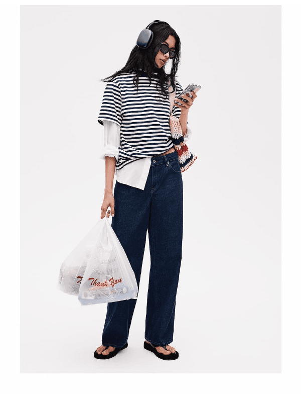 Newsletter preview: Meet the Low Relaxed Straight Jeans