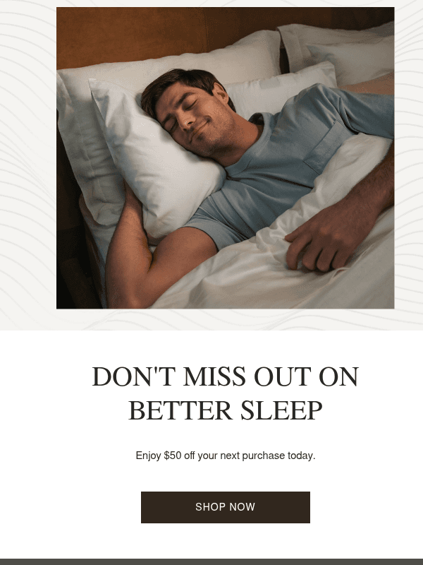 Last Chance to Save $50