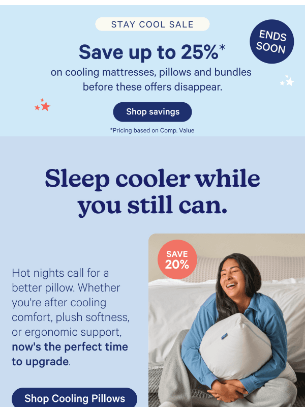 Hot sleeper? We've got you.