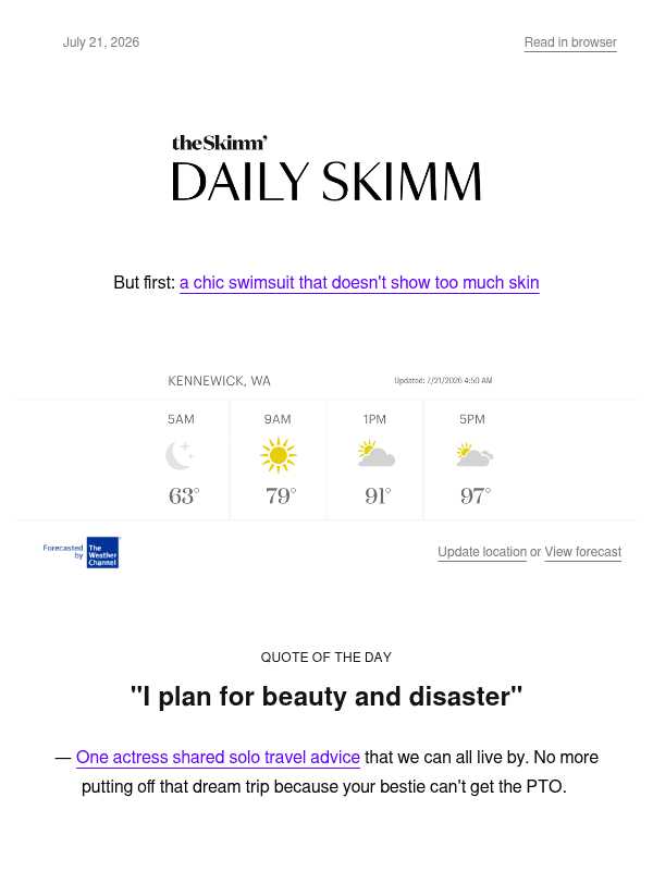 Newsletter preview: It’s got layers to it