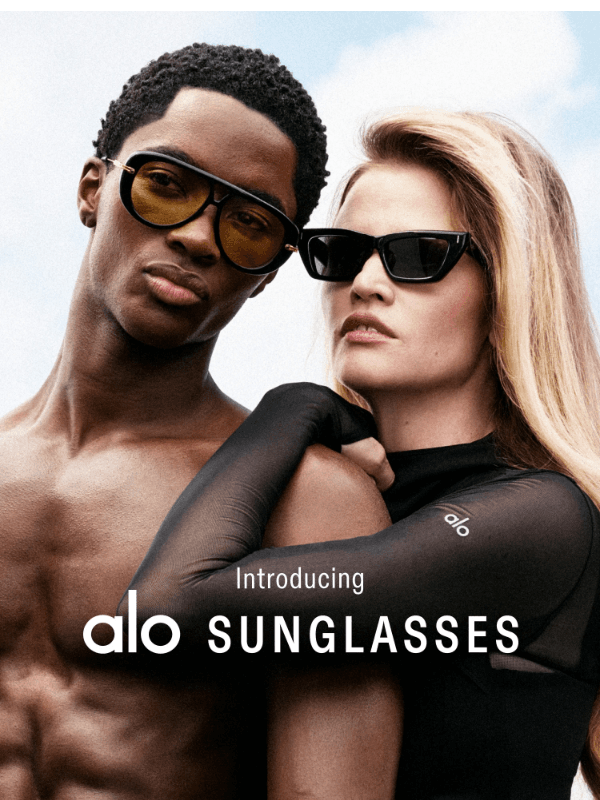 Newsletter preview: Introducing the ALO Sunglasses Collection