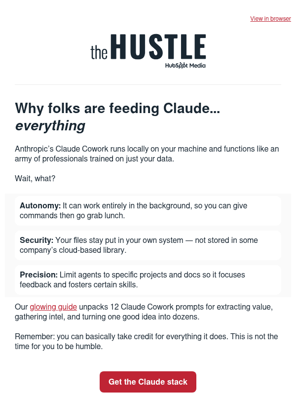 Newsletter preview: How to hack time with Claude ⏳