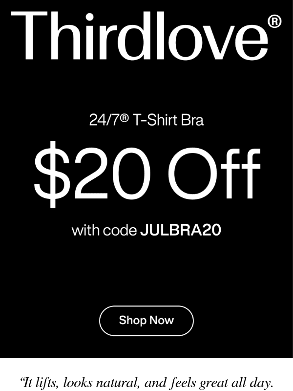 Newsletter preview: $20 off our bestseller.