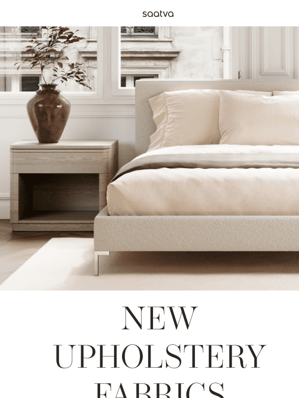 Newsletter preview: Three New Upholstery Fabrics Have Arrived