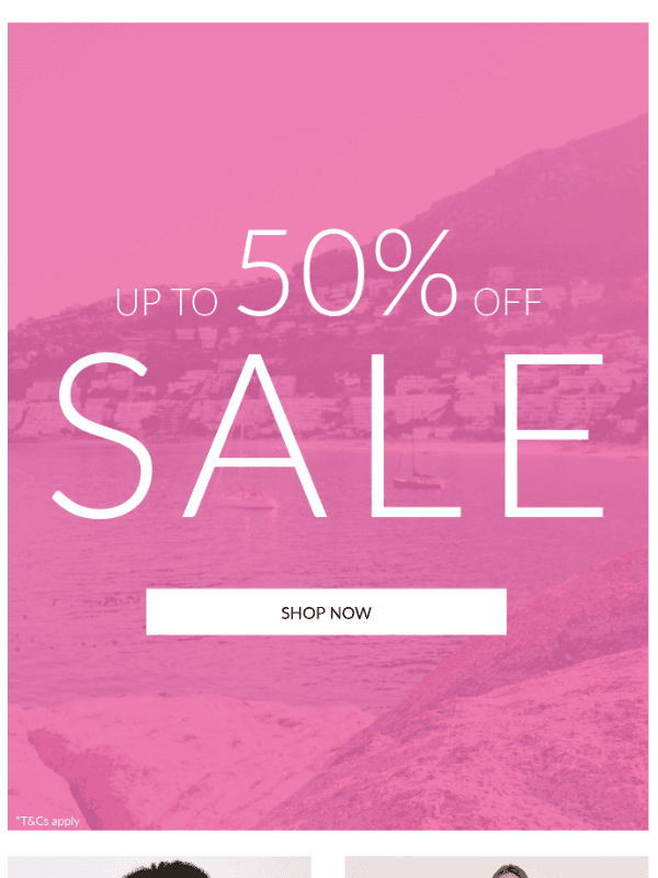 Newsletter preview: Summer Dresses You’ll Love - Up To 50% Off