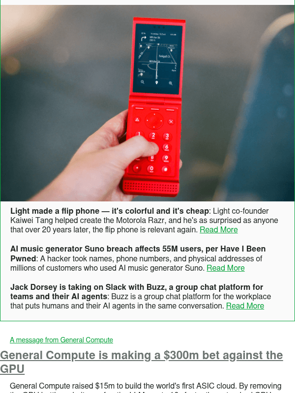 Newsletter preview: Light made a flip phone — it's colorful and it's cheap