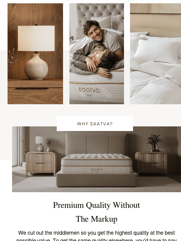 Newsletter preview: Don’t Miss Our MATTRESS MADNESS SALE