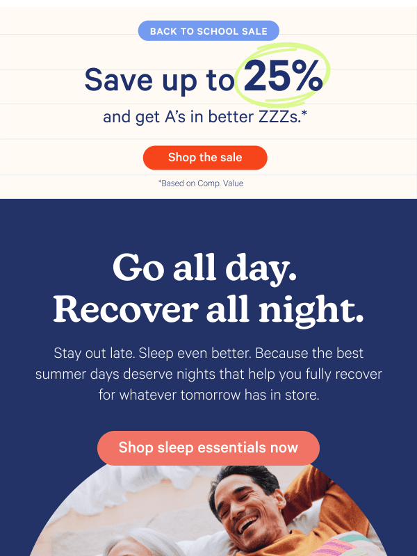 Newsletter preview: Better sleep for busy summers.