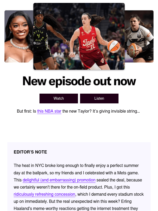 Newsletter preview: Who stole Simone Biles's YSLs?