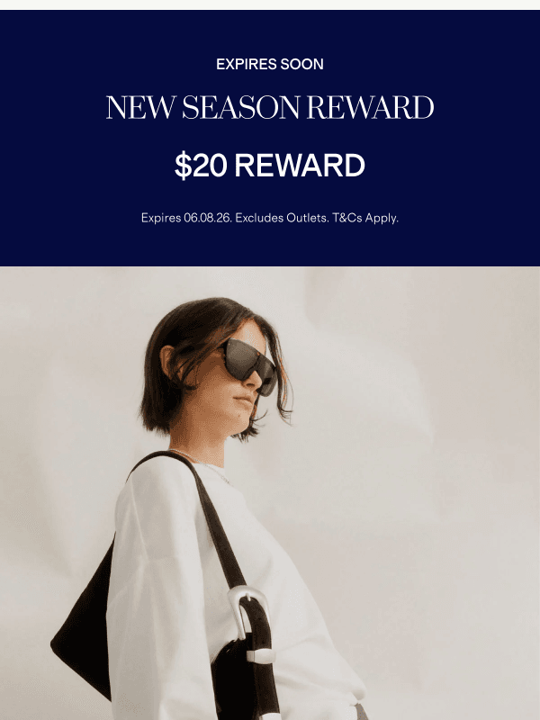 Newsletter preview: Chloe, your $20 New Season Reward Expires Soon