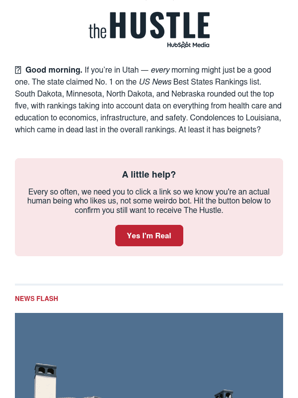 Newsletter preview: 💧  Don’t be salty