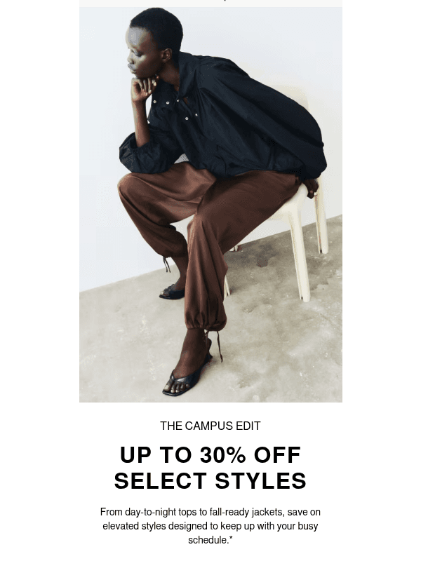 Newsletter preview: Campus favorites from $6.99
