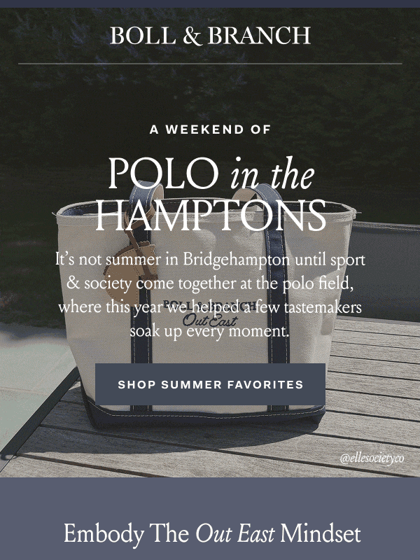 Newsletter preview: A summer weekend out east + a free gift!