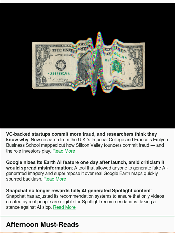 Newsletter preview: VC-backed startups commit more fraud, and researchers think they know why