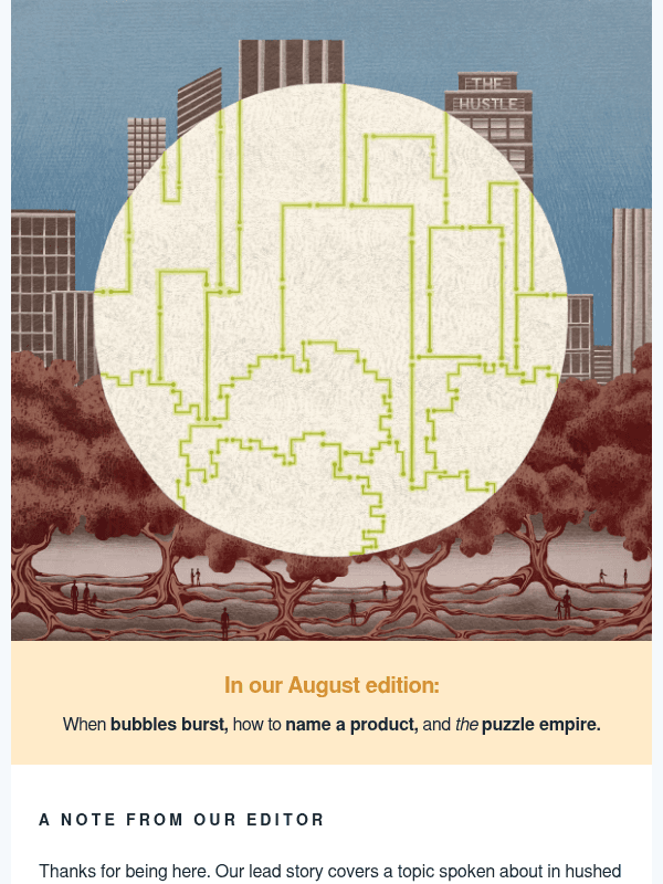 Newsletter preview: SPECIAL: What happens when bubbles pop