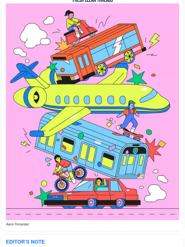 Newsletter preview: ☕ Transportation Brew