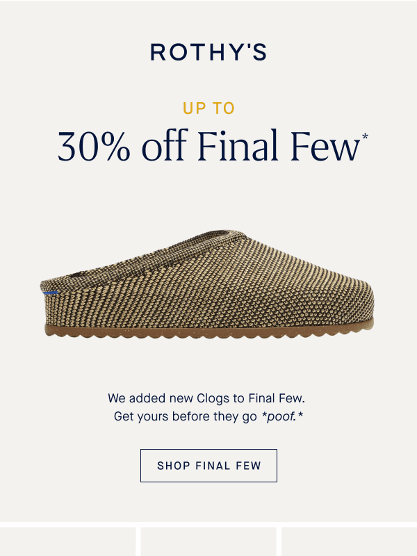 Newsletter preview: These bestsellers are up to 30% off.