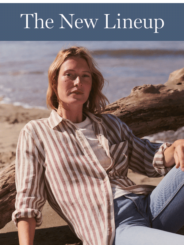 Newsletter preview: Holy Soft (!) New Shirts for Him & Her