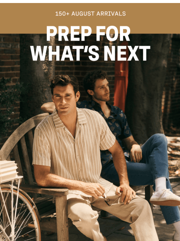 Newsletter preview: Just Dropped: 150+ New Arrivals