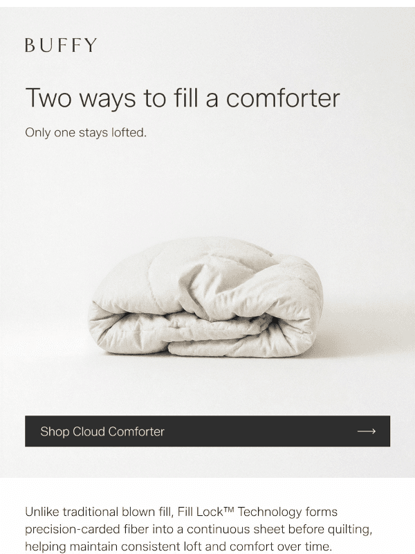 Newsletter preview: Loft you won't lose