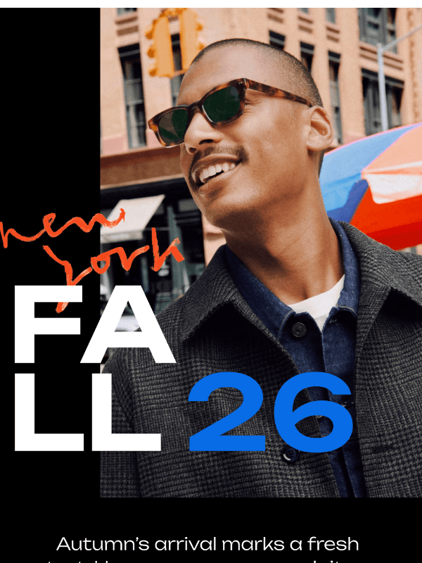 Newsletter preview: Fall frames have arrived!