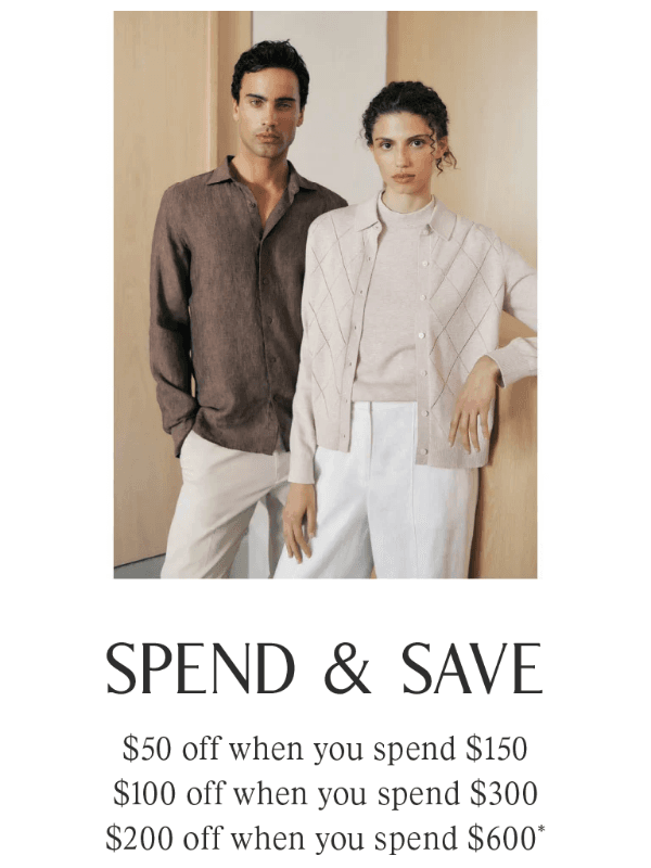 Newsletter preview: Spend & Save starts now