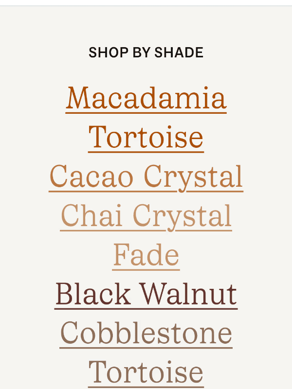 Newsletter preview: Your most flattering neutral
